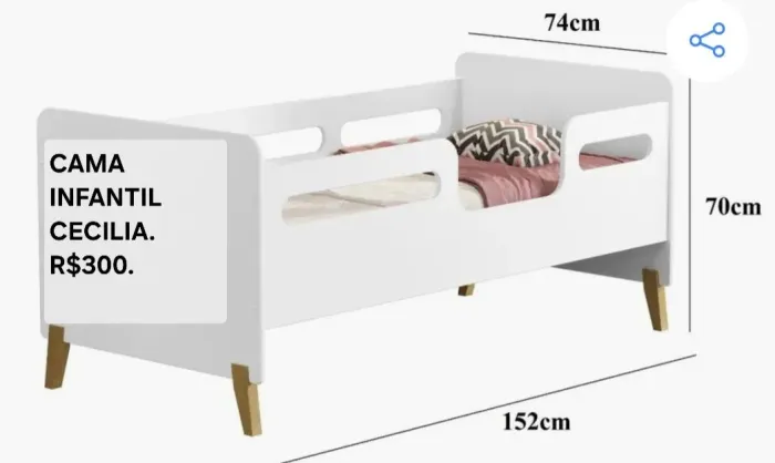 Cama infantil cecilia