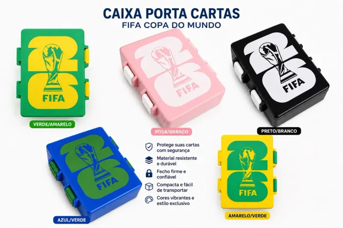 Porta Figurinha da Capo - Edição Especial FIFA 2026
