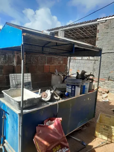 Carrinho de lanchonete 