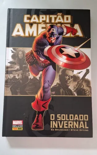 Capitão América Soldado Invernal Marvel Deluxe