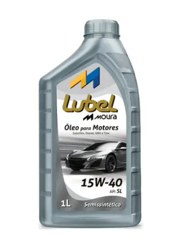 Óleo Lubrificante Para Motor Lubel Moura 15w40 Semissintético Api Sl