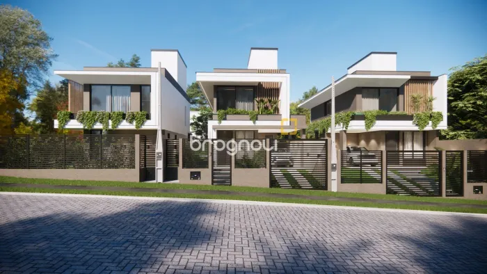 Casa nova com 3 dormitórios,sendo 1 suíte e pátio privativo