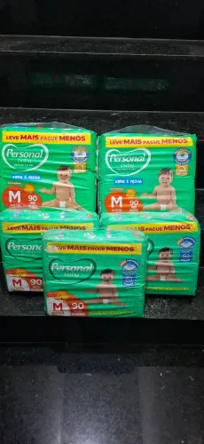 Fralda Personal M 90 UNIDADES