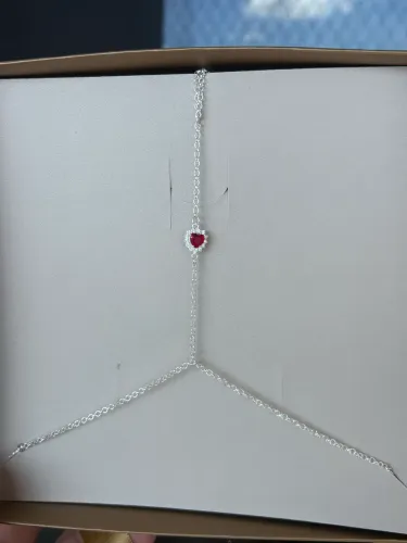 HAND chain prata 925 legítima com embalagem presente