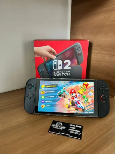 Nintendo Switch 2 Zerado!! (Aceito Cartão)
