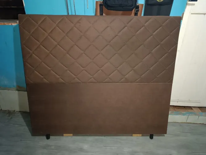 Vendo cabeceira de cama de casal 