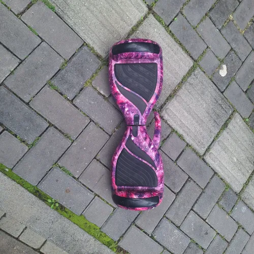 Hoverboard Roxo galáxia 