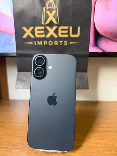 iPhone 16 128gb Preto- Impecável