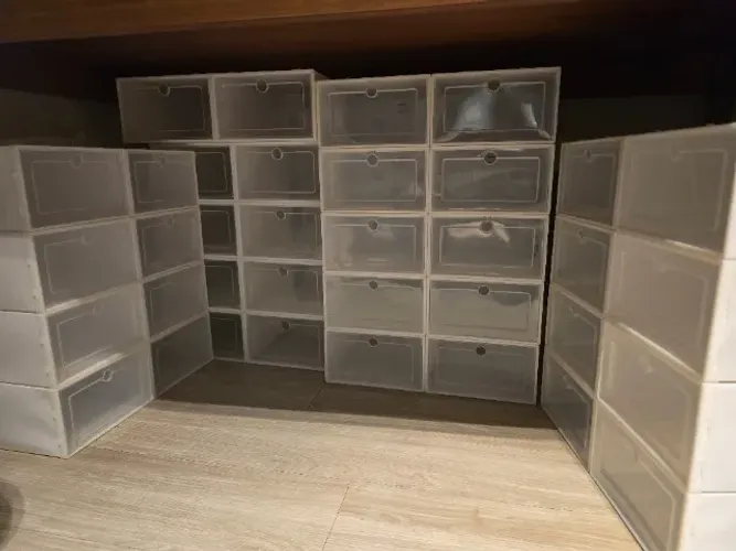 36 Caixas Organizadoras Para Guardar Tênis e Sapatos