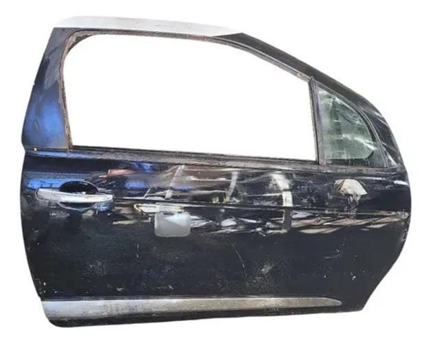 Porta Dianteira Direita Citroen Ds3 2014 Dianteira Direita Preto