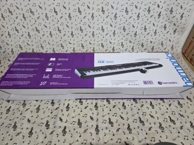 Teclado Harmonics HA500 Novo lacrado 