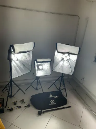 Softbox para fotografia 400 reais TUDO