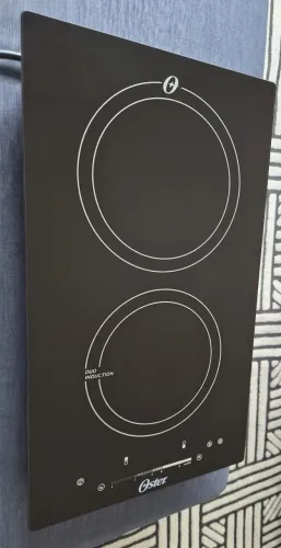 Fogão Cooktop Indução 2 Bocas Oster Cor Preto