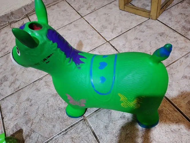 Cavalinho inflável
