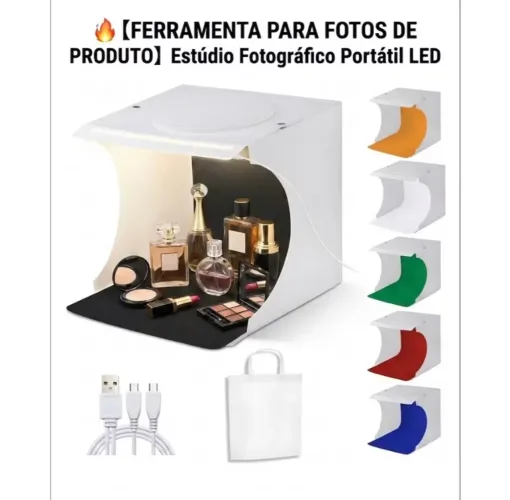 Mini estúdio fotográfico portátil 20cm