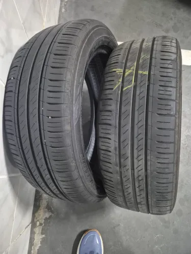 04 Pneus Dunlop 185/55/16 50% Meia Vida