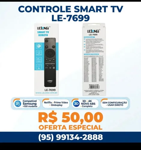 Controle Samsung 