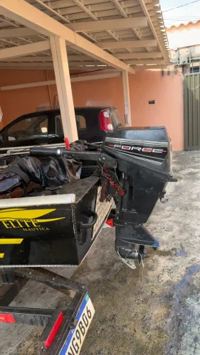 Motor de polpa 15 Hp force - pesca ? 