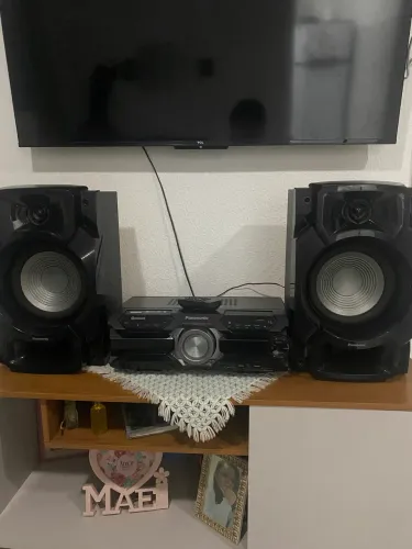 SOM PANASONIC COMPLETO COM DEFEITO