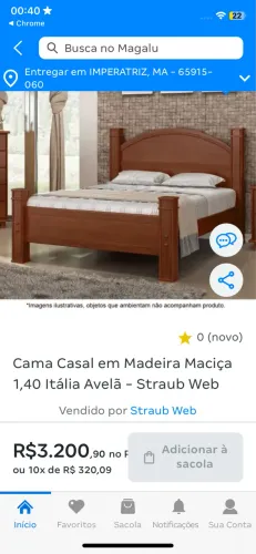 Cama de Massaranduba