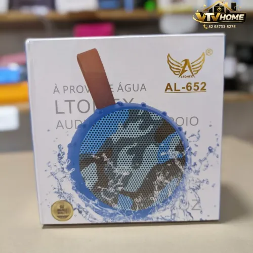 Caixinha de Som Emborrachado Altomex + Entrega Grátis