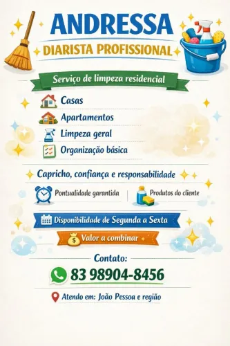 Faxina com excelência 