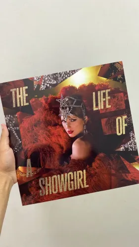 LP Taylor Swift Life of a Showgirl Tiny Bubbles in Champagne Vinyl Limited