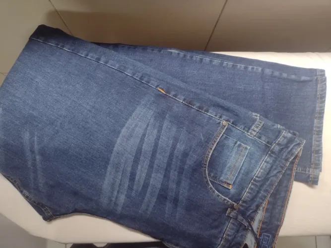 Calça jeans masculina 52