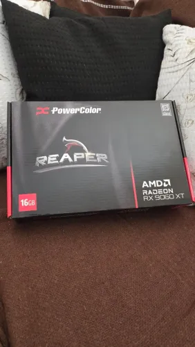 RX 9060 XT 16 GB Powercolor Reaper Dual Fan Preta
