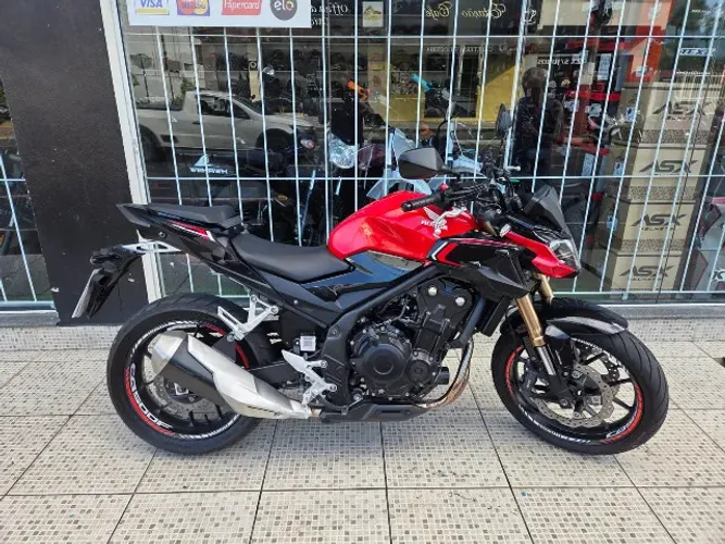 Honda CB 500F Abs 2024, abaixo da fipe com garantia, aceito troca e financio