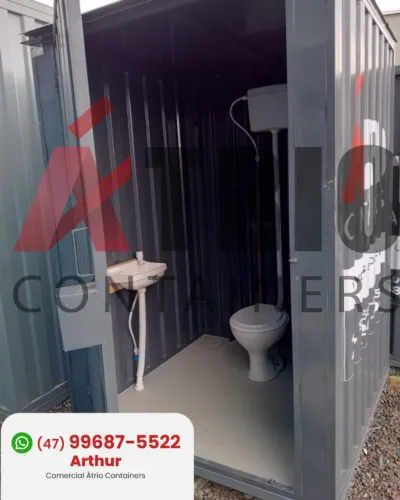 CONTIANER OBRA BANHEIRO 