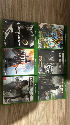 Xbox one fat com jogos 