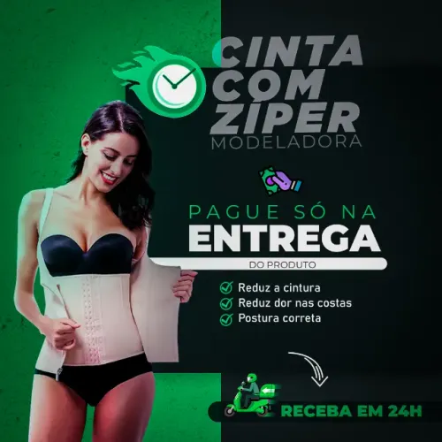 Cinta Colete Modeladora - NOVA