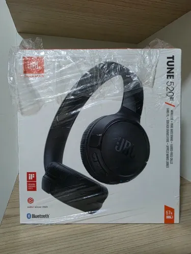 Fone JBL Tune 520BT Original - Novo, Lacrado na Caixa + Nota Fiscal