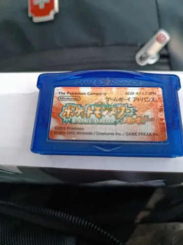 Pokémon Saphire original (label do Ruby)