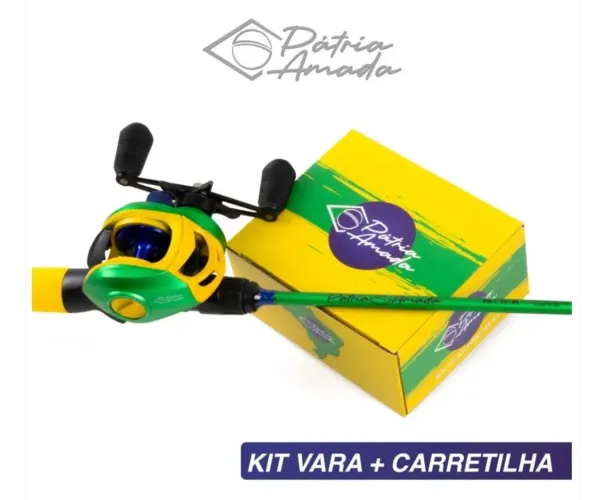 Kit vara e carretilha maruri
