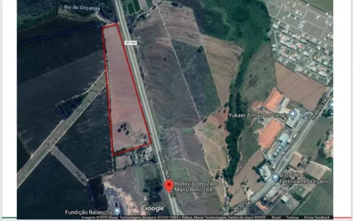 Área Industrial Premium: 160.000m² na Rodovia SP-340