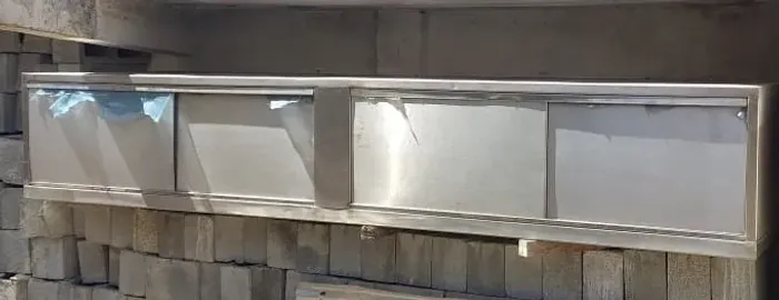 Armário de inox