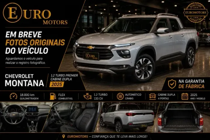 Chevrolet Montana Premier 1.2 Turbo Flex 12V Aut. 2025