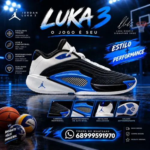 Tênis Jordan Luka 3 Masculino - Original | Novo | Pronta Entrega