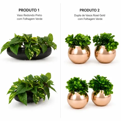 Kit Completo de Objetos Decorativos para Sala, Escritório ou Quarto