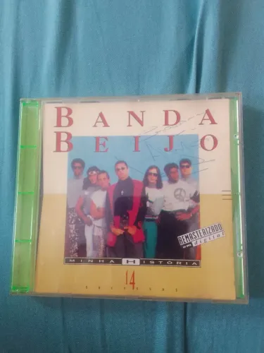 Cd banda beijo minha história usado