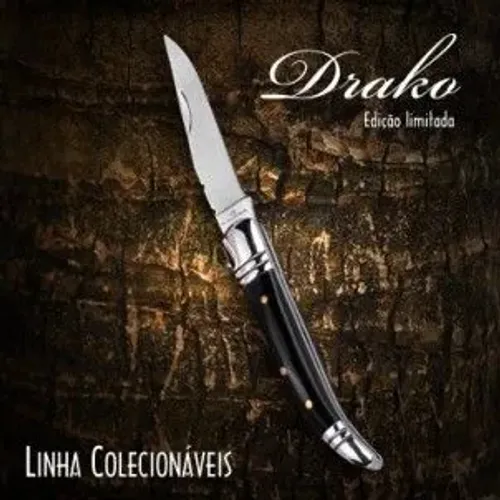 CANIVETE NAUTIKA DRAKO SÉRIE ARTESANAL COLECIONAVEL