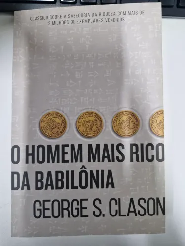 Livro o homem mais rico da babilônia 