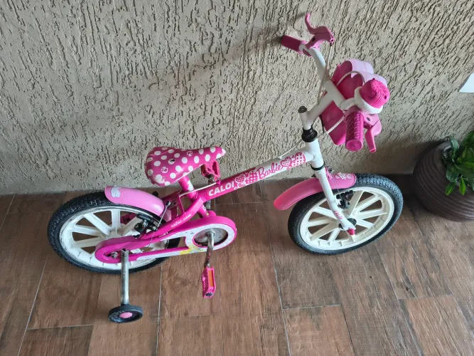 Bicicleta infantil barbie