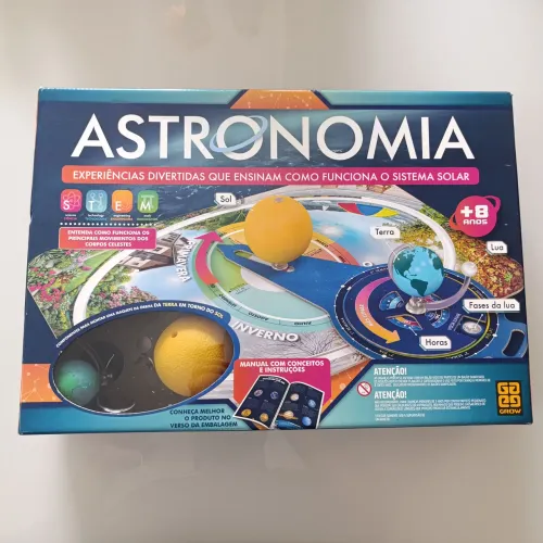 Jogo Educativo Astronomia da Grow em Ótimo Estado 