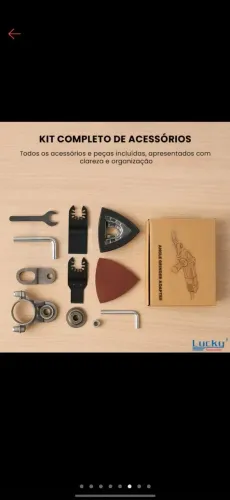 Kit adaptador lixadeira para esmerilhadeira