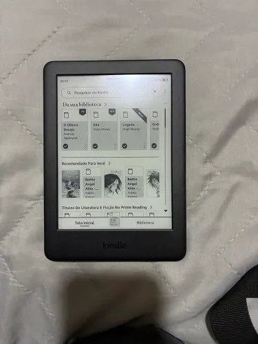 Kindle 10ª geração 8GB com capa e stylus - Preto