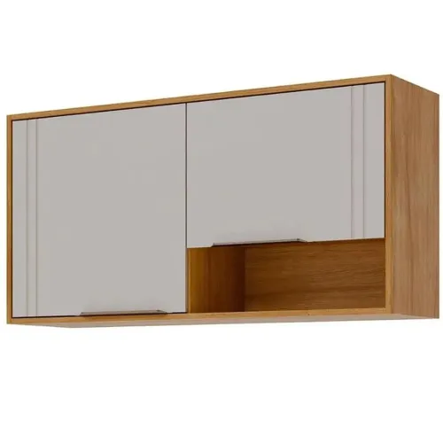 Armário Aéreo Aurea 120cm 2 Portas Mgm / pronta entrega 