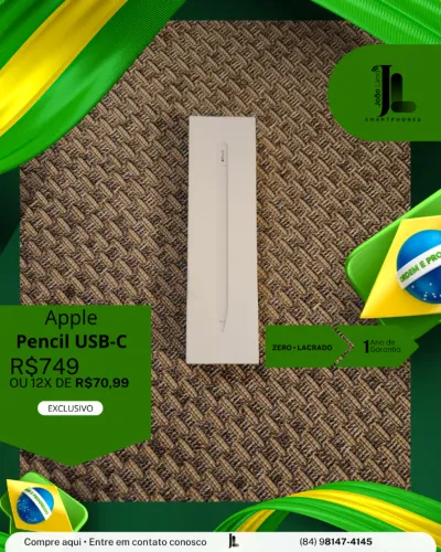 APPLE PENCIL USB-C, LACRADO, EXCLUSIVO!